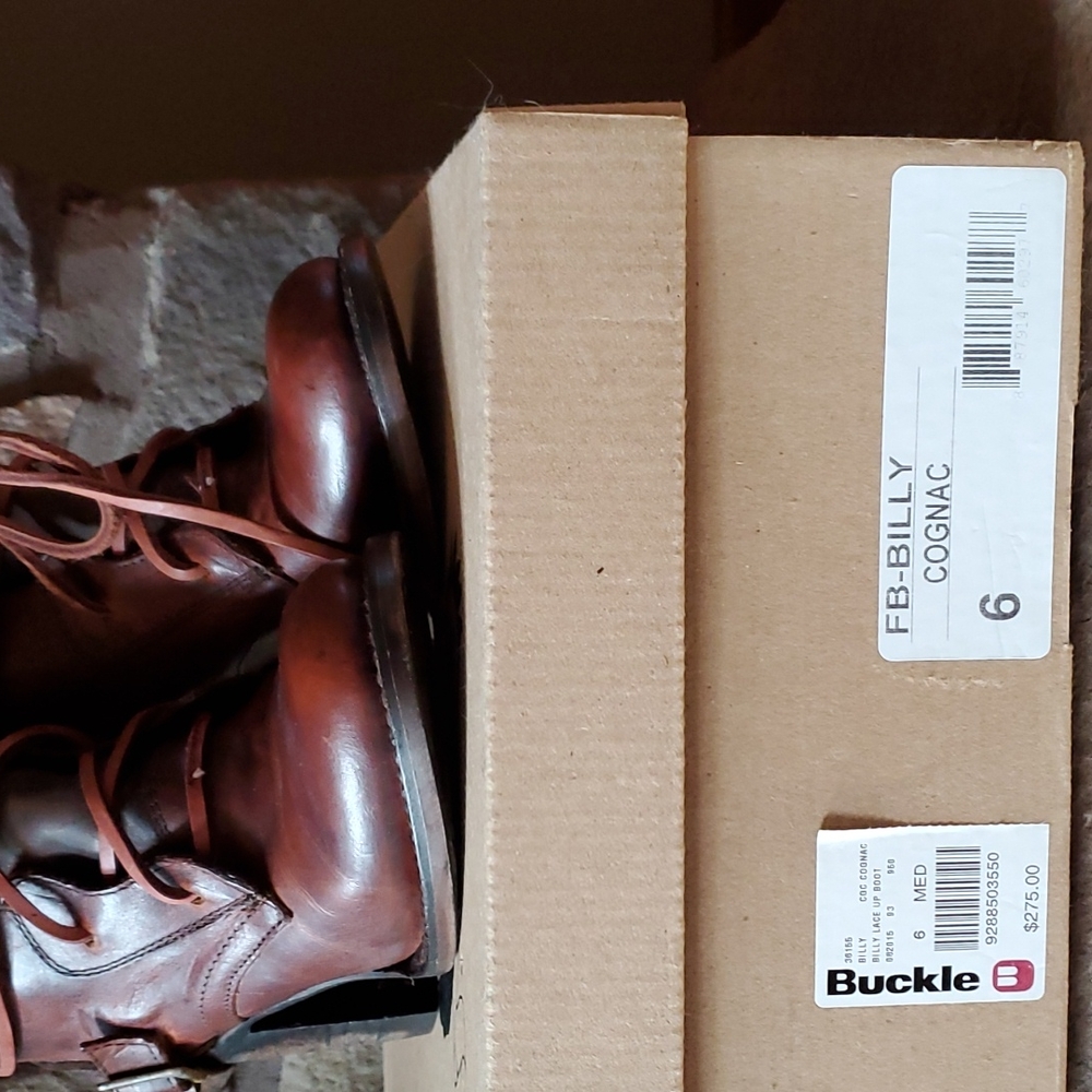 Freebird by Steven Billy booties, cognac, size 6 - Picture 7 of 7